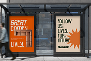 Betgal - Contemporary Furniture Font, a Sans Serif Font by Pandeka Studio (Thumbnail 2 of 9)
