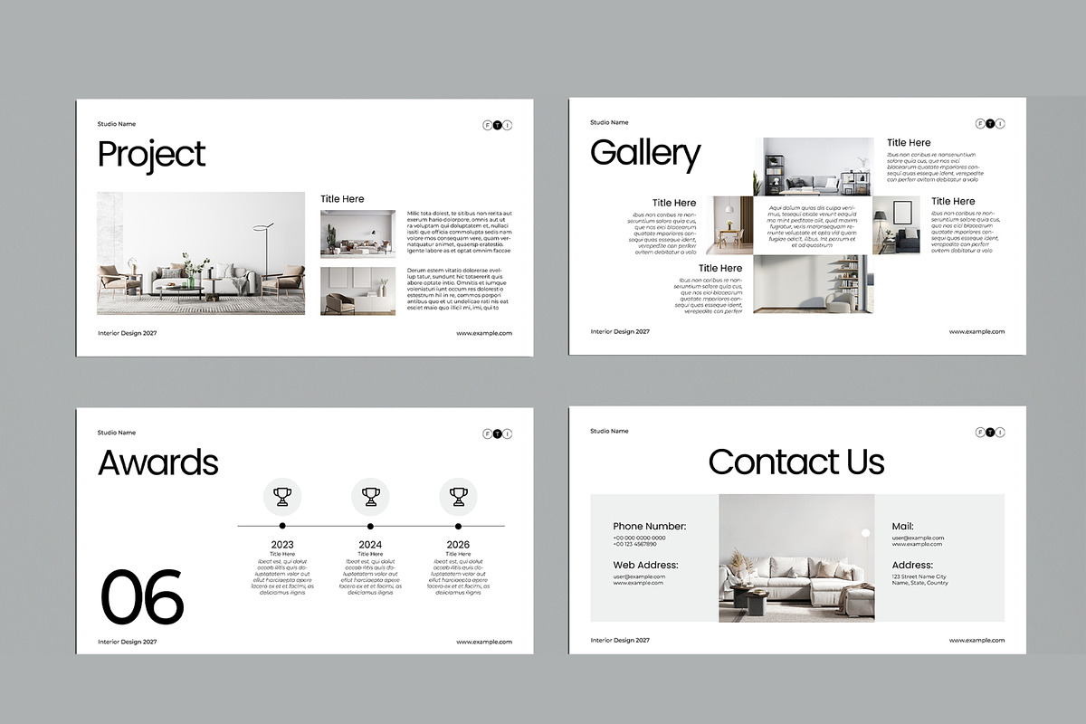 Interior Design Presentation