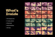 FLUID 40 Retro-Futuristic Gradients, a Background Graphic by Katedsgn (Thumbnail 2 of 10)