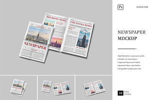 Newspaper Mockup