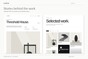 LUMEN - Creative Portfolio HTML, a HTML Template by Darweish Designs (Thumbnail 4 of 7)