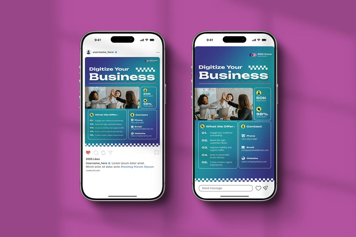 Digital Marketing Agency Flyer Set, a Flyer Template by Antstheme (Photo 3 of 3)
