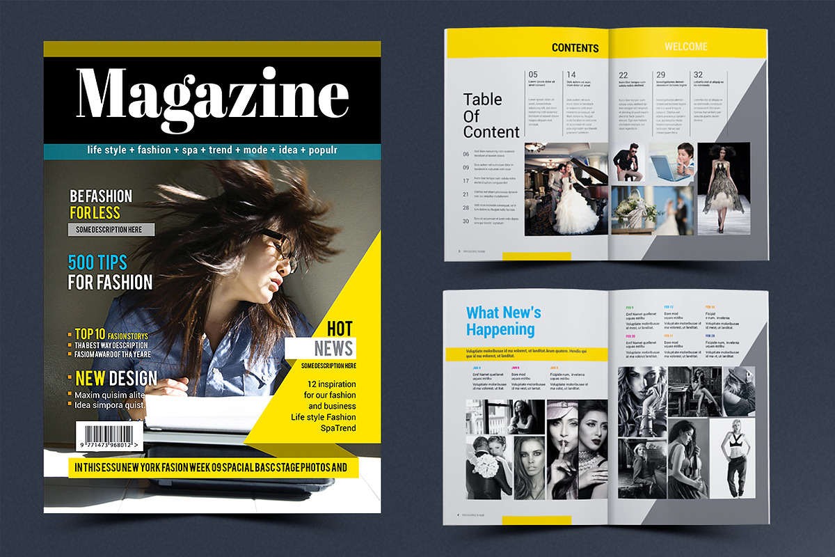 Fashion Magazine, a Magazine Template by artico (Photo 2 of 4)