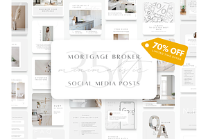 350 Mortgage Broker Posts Templates