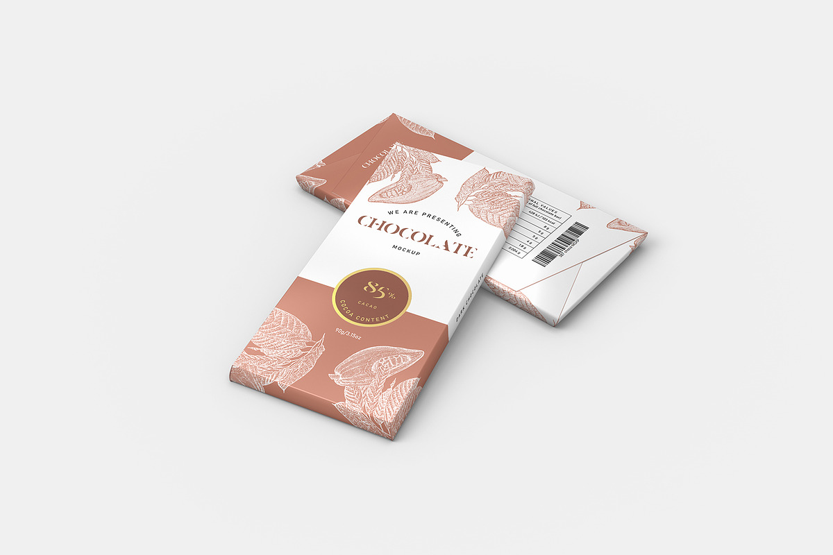 Chocolate Packaging Mockup 2, a Packaging Mockup by KIPET (Photo 7 of 15)