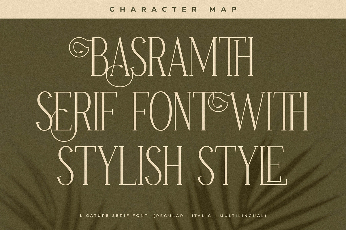 Basramle Ligature Serif Font, a Serif Font by Storytype Studio (Photo 3 of 15)