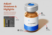 Vaccine Glass Vial Bottle Mockup Set, a Packaging Mockup by Remnand Studio (Thumbnail 5 of 9)
