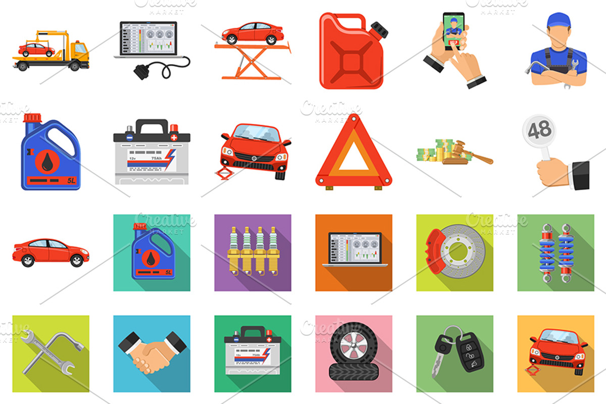 Car Service concept, a Finance Illustration by TAlex (Photo 7 of 7)