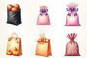 Candy Bag Clipart, an Illustration by CrexoraLab (Thumbnail 3 of 5)