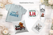 Grumpy Holiday Sassy Quote Clipart, an Illustration by Artnoy (Thumbnail 7 of 8)