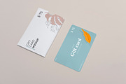 Gift Card Mockup, a Packaging Mockup by Graphicnugget (Thumbnail 4 of 9)