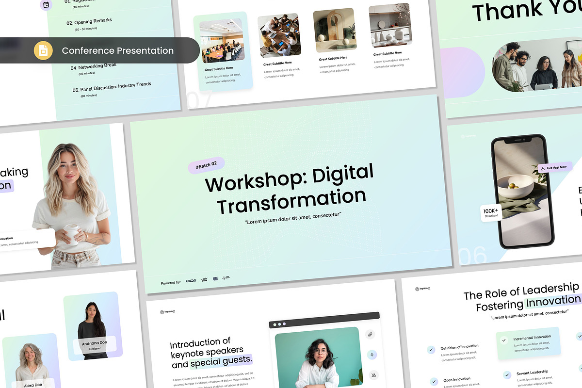 Confrence Presentation Slides, a Presentation Template by Antstheme (Photo 1 of 2)