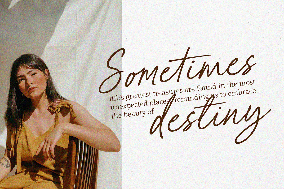 Blue Paradise | Signature Script, a Script Font by Ef Studio (Photo 13 of 13)