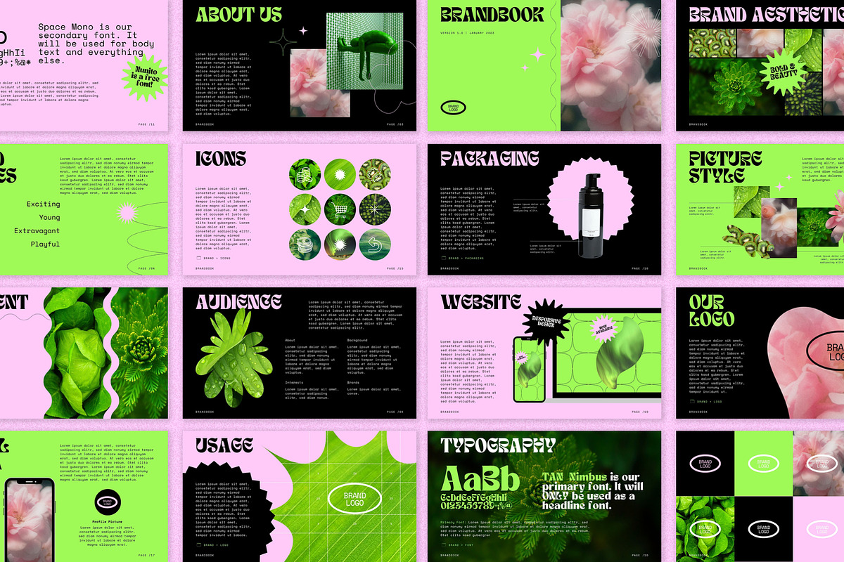 Brandbook Guidelines CANVA Bold, a Branding & Logo Template by Vermeulen Design Studio (Photo 3 of 5)