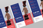Call For Volunteers Flyers, a Flyer Template by Tokosatsu (Thumbnail 4 of 4)