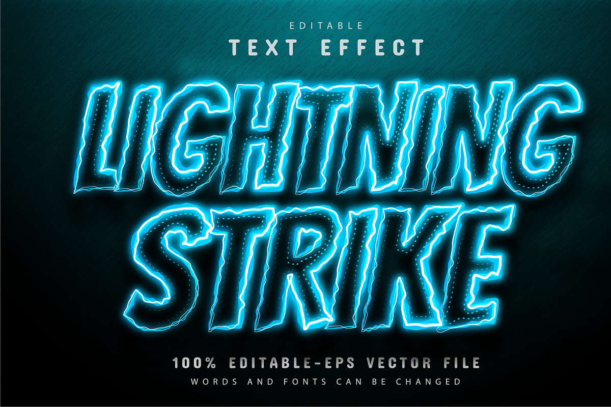 40 Neon text effect editable Vol 2, a Plug-in Add-On by Aglonemadesign (Photo 3 of 25)