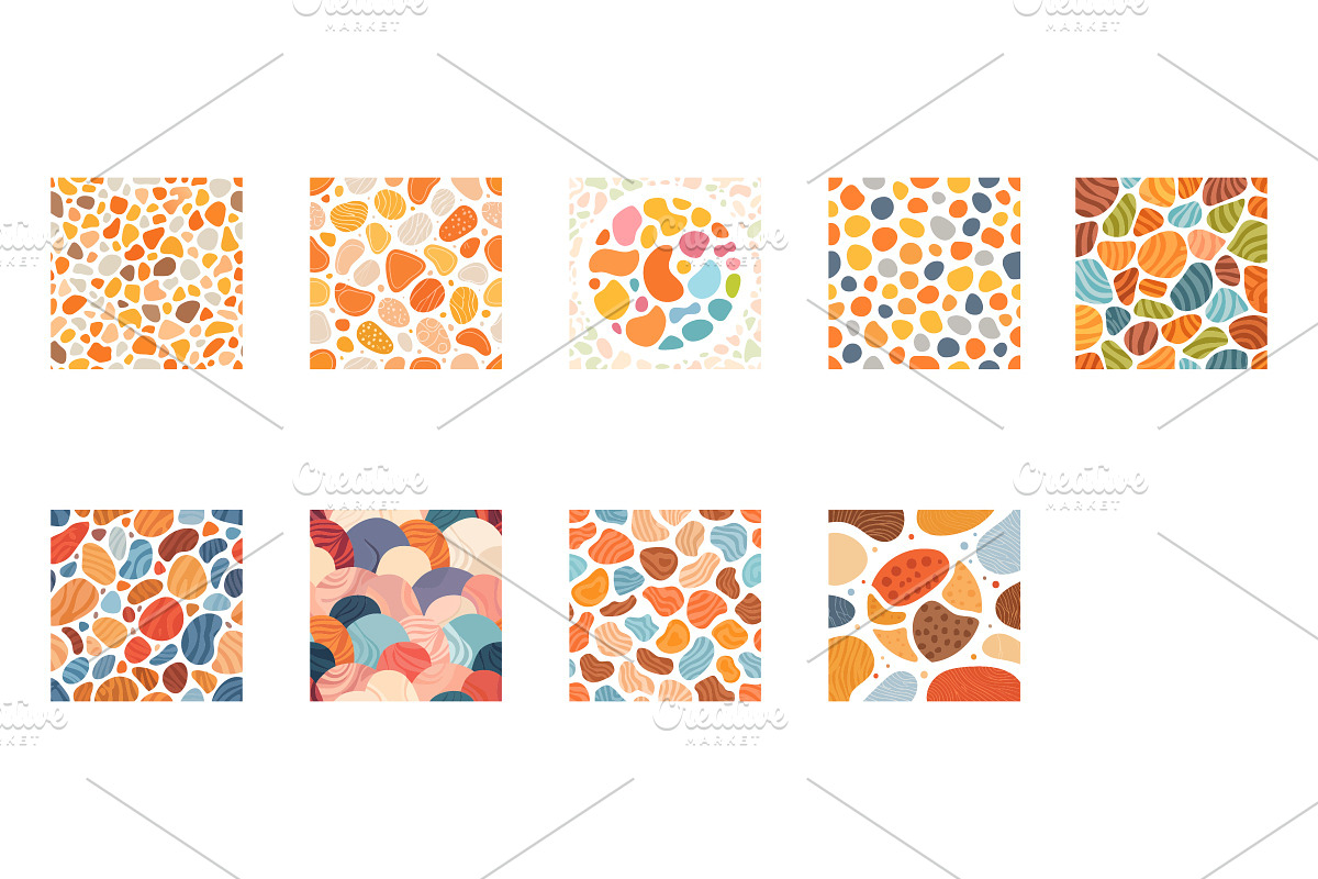 100+ Vibrant Pattern Texture Bundle, a Texture Graphic by Design_Planet (Photo 15 of 16)
