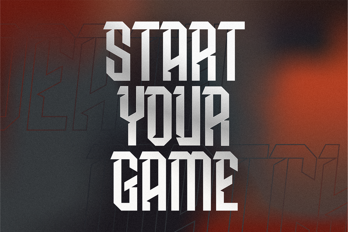 ARTMOSFEAR DISPLAY FONT, a Sans Serif Font by 24Design Studios (Photo 3 of 5)
