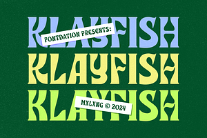 Klayfish Funky Serif