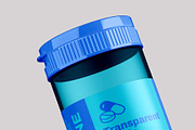 Transparent Plastic Bottle Mockup, a Product Mockup by Illusiongraphic (Thumbnail 19 of 20)