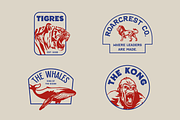Wildlife Badge Collection, an Animal Illustration by Skilline Supply Co. (Thumbnail 8 of 13)