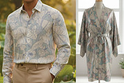 Vintage Ethereal Lotus, a Pattern Graphic by Print Diaries (Thumbnail 4 of 5)
