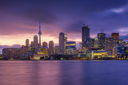 Toronto, Canada. View of the city, an Architecture Photo by Landscape and travel