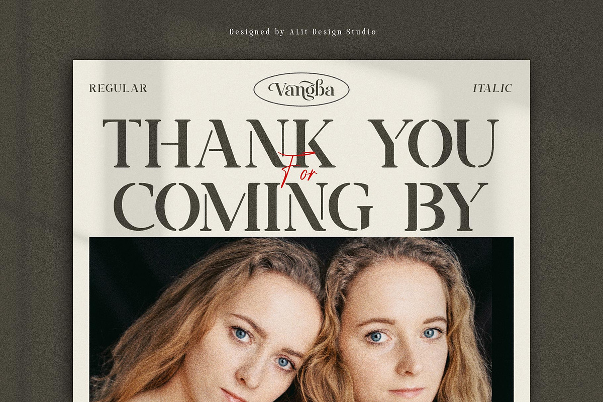 Vangba Typeface, a Serif Font by alit design (Photo 16 of 16)