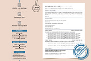 ATS resume, word resume, google docs, a Resume Template by Design_Xlab (Thumbnail 1 of 10)