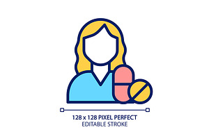 Therapy pixel perfect RGB color icon, an Outline Icon by IMG Visuals