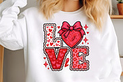 Valentine's Day love PNG Preppy Coqu, an Illustration by CreationArt (Thumbnail 1 of 4)