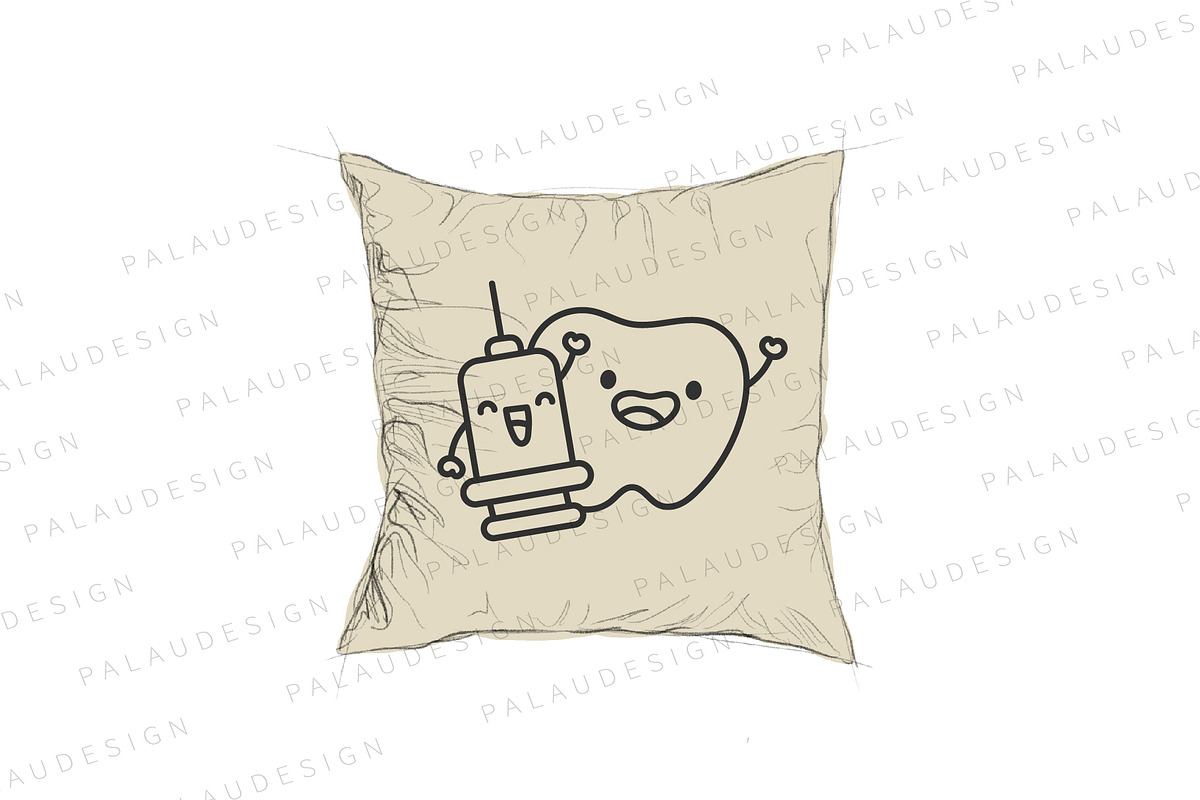 Cute Kawaii Tooth Dentistry Tool, a Healthcare Illustration by Palau (Photo 5 of 12)