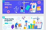 Flat Web Banners Template Kit, a Templates & Theme by alexdndz (Thumbnail 19 of 26)