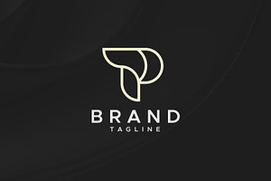 PT or TP letter mark logo design, a Branding & Logo Template by Amadul11