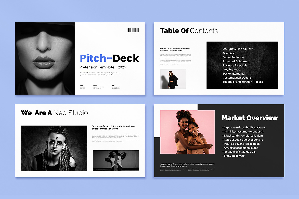Pitch-Deck Business presentation preview 4