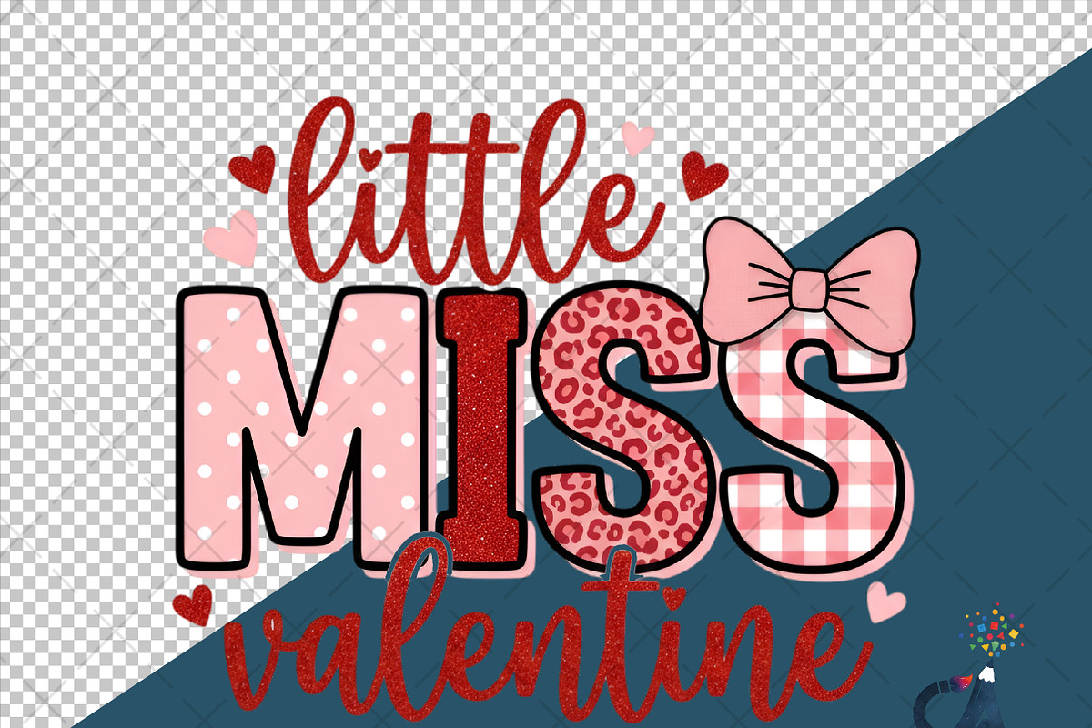 Little Miss Valentine PNG, an Illustration by Creative Art (Photo 6 of 6)