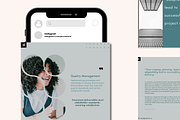 LinkedIn Square Posts SeaGreen&Grey, a Social Media Template by digital.incubator.yum (Thumbnail 2 of 9)