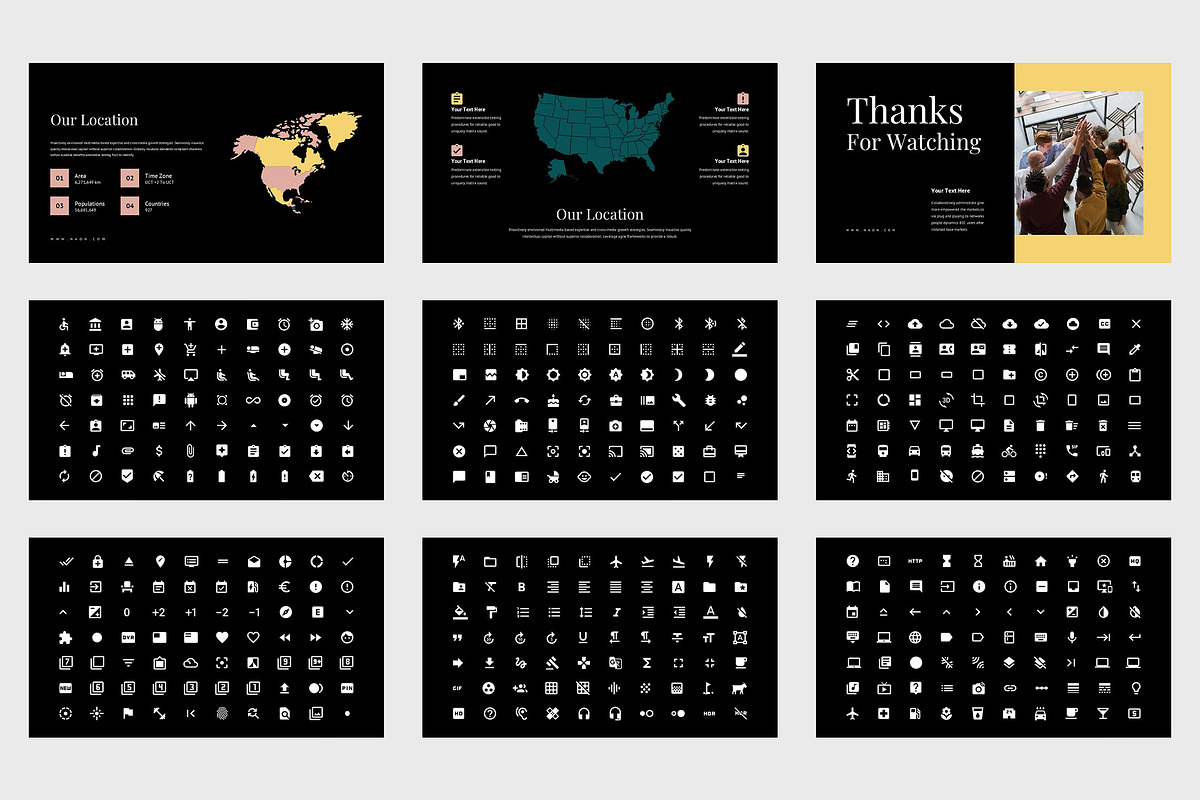 Naon : Interactive Agency Powerpoint, a Presentation Template by Punkl Camp (Photo 9 of 9)