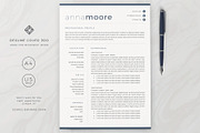Resume Template, a Resume Template by TheResumeCoach (Thumbnail 1 of 4)
