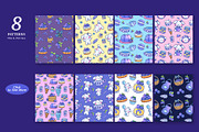 Sweet Blueberry Delight, an Animal Illustration by CreativeValuation (Thumbnail 5 of 12)