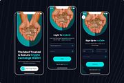 Crypto Currency App UI Kit Template, an UI Kit Template by DesignBox (Thumbnail 5 of 6)
