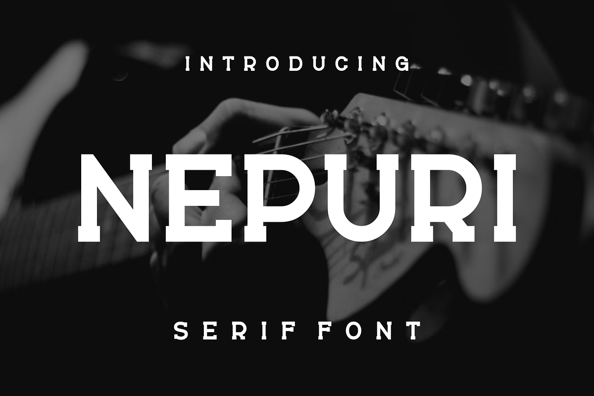 Nepuri, a Serif Font by lelevien (Photo 3 of 5)