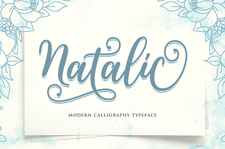 Natalic Script | Modern Calligraphy