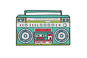 MUSIC- big set   (vector), an Object Illustration by pashigorov (Thumbnail 2 of 9)