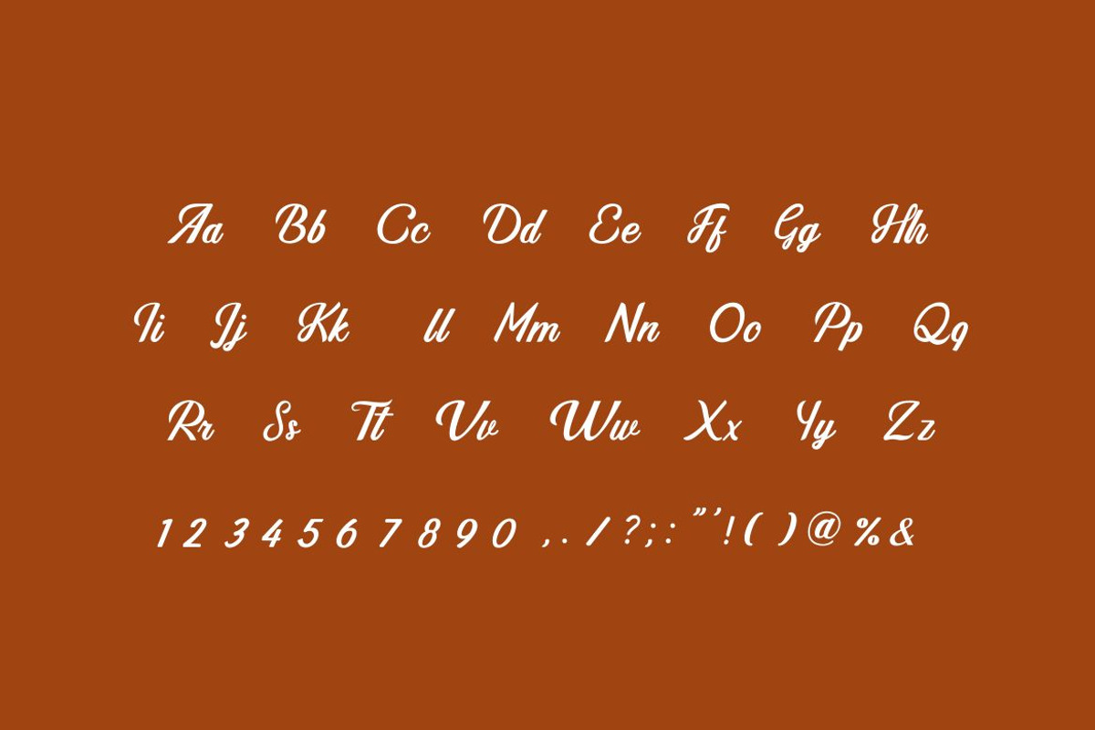 Jaqueline Handwritten Font, a Handwritten Font by UICreative (Photo 5 of 5)