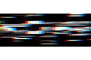 Pixelated tv noise with glitch, a Technology Illustration by RDShop (Thumbnail 1 of 3)