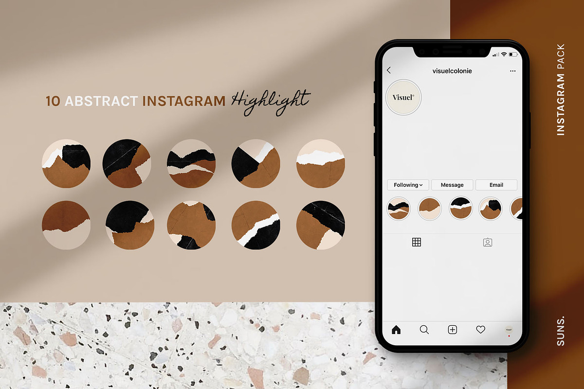 SUNS - Instagram Pack, a Social Media Template by Visuel Colonie® (Photo 10 of 12)