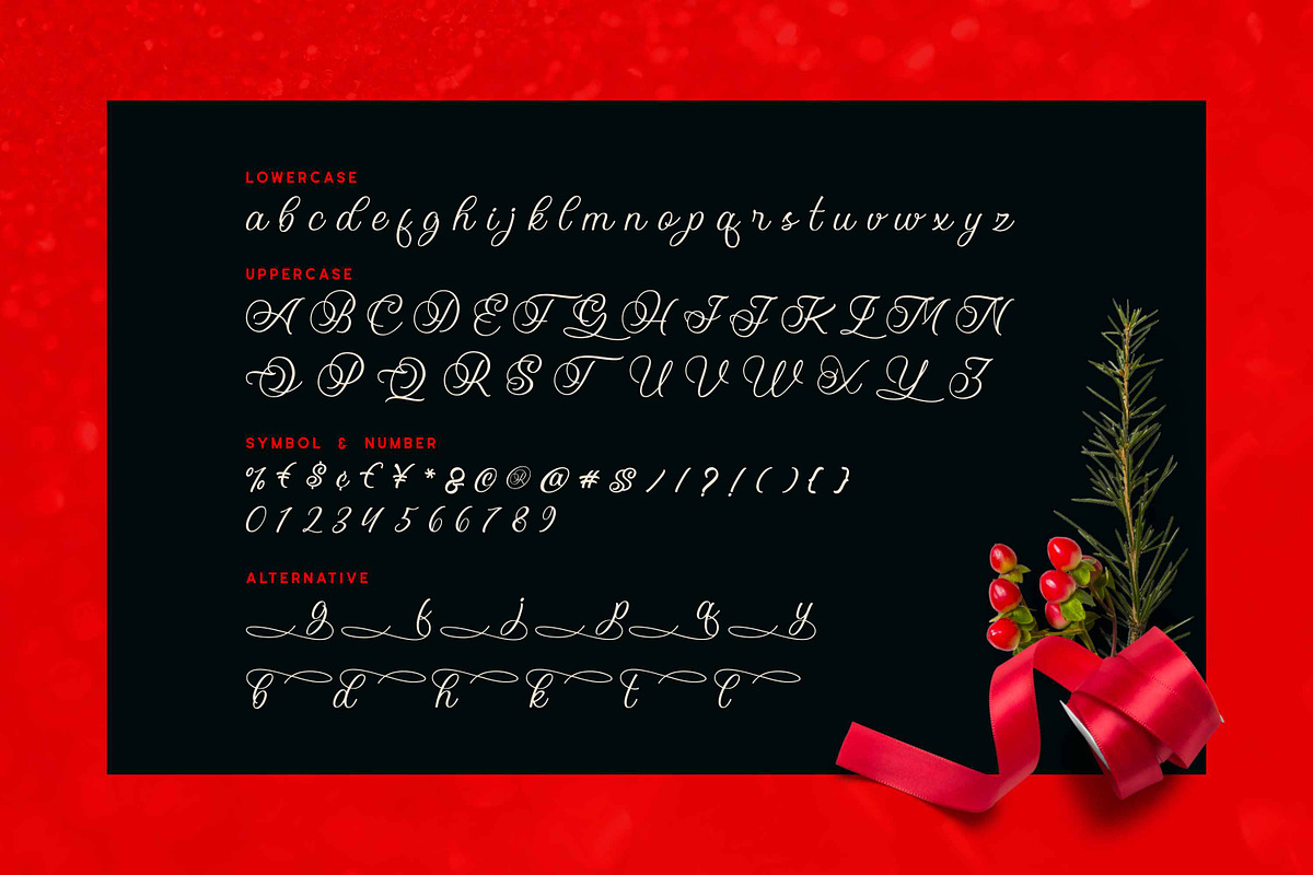 Balgona - Elegant Calligraphy Font preview 6