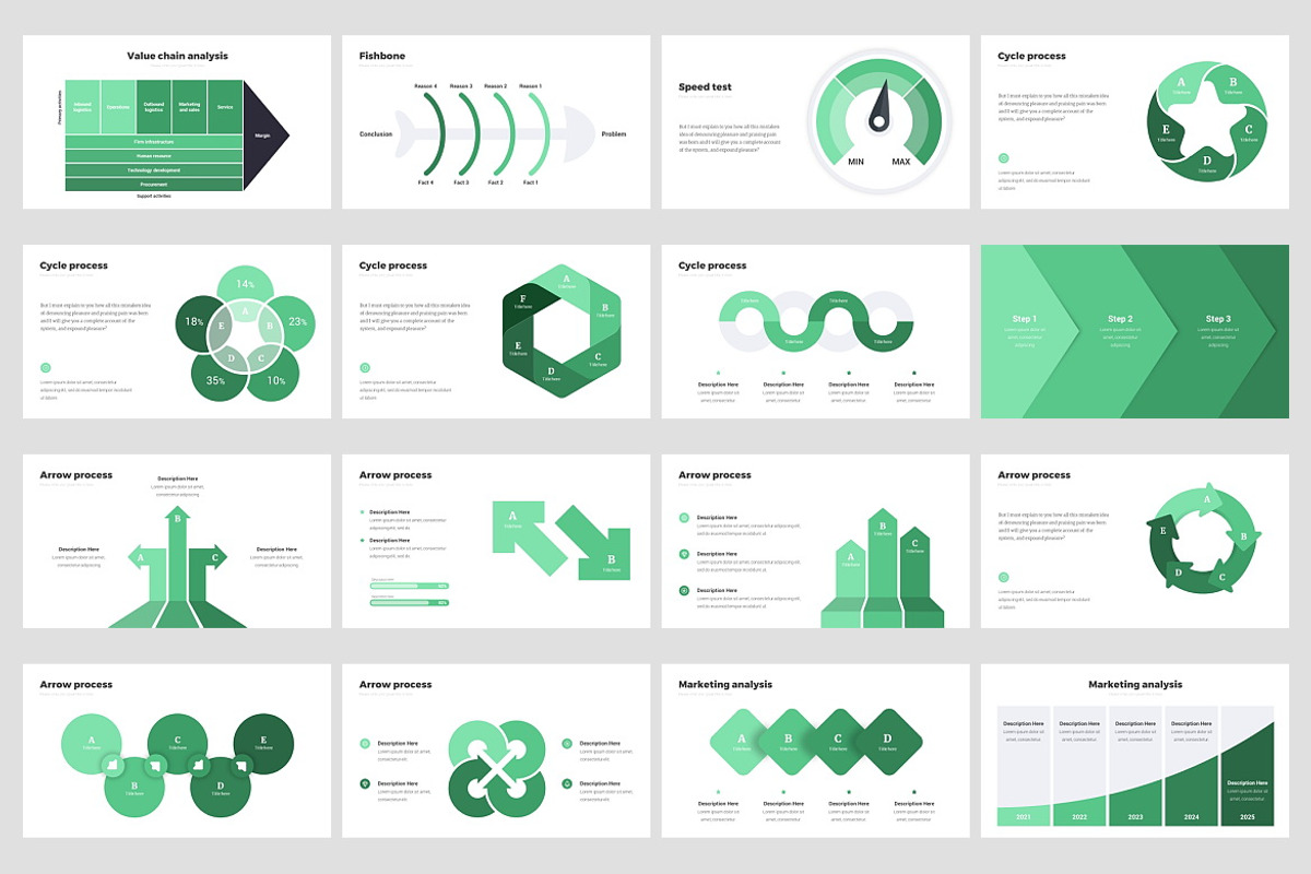 Business Corporate Solutions, a Presentation Template by Evgeny Bagro (Photo 4 of 8)