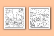 Cuddle Cuties Comfy Coloring Pages, a Decorative Illustration by Coco Bloom (Thumbnail 3 of 4)